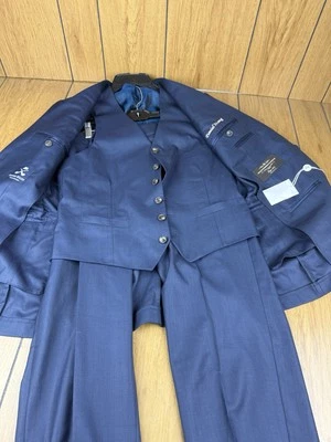 3 piezas Oliver Wicks Personalizado Vitale Barberis Traje Chaqueta 44 Largo Super 150s Pantalones44 Foto 1 de 4