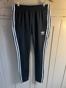 Adidas Track Pants Superstar | Ladies | Black/White | Small | - Picture 1 of 10