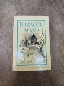 TOBACCO ROAD ERSKINE CALDWELL VINTAGE MODERN LIBRARY #249 HCDJ - Picture 1 of 7