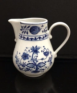 Kahla Porzellan Germany Zwiebelmuster Blau Zwiebel Milchkännchen Krug 4" Neuwertig C - Bild 1 von 8