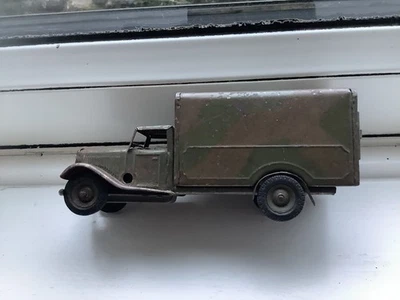 Camión del ejército Tri-ang de camuflaje de colección raro Foto 1 de 4