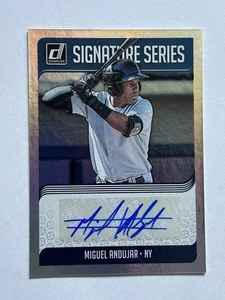 2018 Panini Signature Series Miguel Andujar RC # SS-MA - Foto 1 di 11