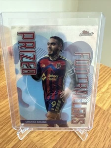 2024 TOPPS FINEST MLS CRISTIAN ARANGO REAL SALT LAKE PRIZED FOOTBALLERS PF-13 - Picture 1 of 2