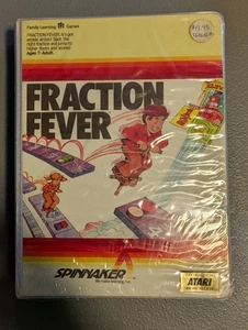 Atari 8-bit - Fraction Fever / Facemaker educational software - new - Picture 1 of 3