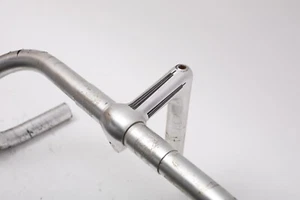 Cinelli Giro D'Italia handlebar 42cm and pantographed 80mm stem - Picture 1 of 3