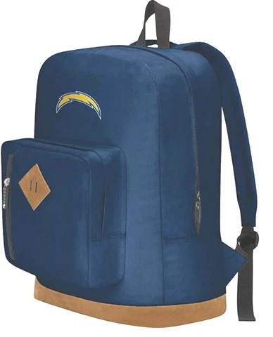 NFL Los Angeles Chargers Playbook Design Travel School Backpack 18 X 5 X 13 NEW Cover