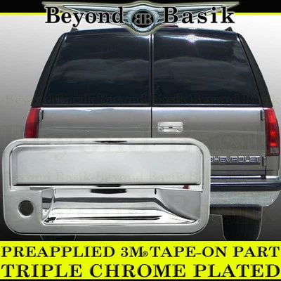 1992-1999 Chevy Suburban 99-00 Cadillac Escalade CHROME Tailgate Handle COVER - Image 1 of 2