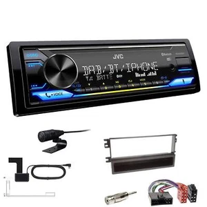 JVC KD-X472DBT Media Autoradio Bluetooth DAB+ Alexa für KIA Shuma II 2001-2004 - Bild 1 von 6