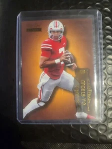 CJ Stroud 2023 Wild Card # BC-12 Gold Matte Houston Texans RC - Picture 1 of 2