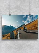 Riding In Alpine Highway Poster -Image by Shutterstock