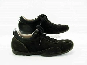 Footprints Birkenstock Women Shoe Size 8N Brown Suede Driving Oxford PreOwned qp - Picture 1 of 12