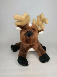 GANZ Webkins Reindeer Brown Beanie Plush Stuffed Animal Toy - Picture 1 of 8