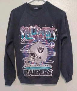 VINTAGE kids/youth LOS ANGELES RAIDERS SWEATSHIRT NO tag see measurements used - Picture 1 of 6