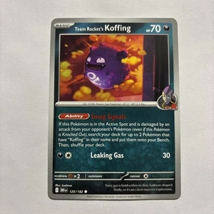 Team Rocket's Koffing 125/182 Sv10: Destined Rivals Regular - Picture 1 of 2