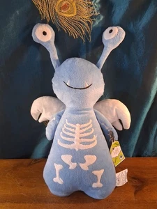 Halloween Plush, Blue Angel Alien Skeleton, Lab No. 10.31 Sand Bottom NWT - Picture 1 of 7