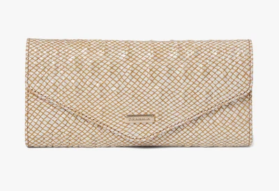 Brahmin Veronica Melbourne Trifold Leather Wallet in "Tiramisu" - New With Tags - Image 1 of 4