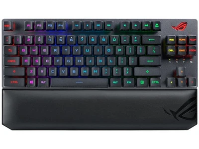 ASUS ROG Strix Scope RX TKL Wireless Deluxe - 80% Gaming Keyboard, Tri-Mode Conn - Image 1 of 4