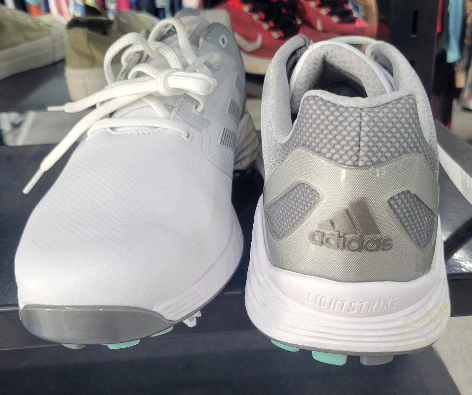 Zapatos de golf Adidas Lightstrike - blancos/grises - NUEVOS - talla 14 Foto 1 de 4