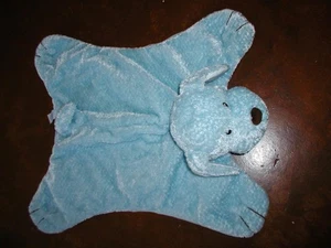 Baby GUND “Comfy Cozy Puppy” Blue Dog Lovey Blanket Plush Toy CLEAN! - Picture 1 of 4