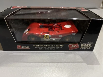 Brumm R258 Ferrari 312 PB #24 Giunti 1000Km Buenos Aires 1971 1/43 - Immagine 1 di 4