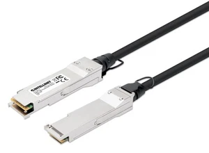Intellinet QSFP+ 40G Cavo Twinax DAC passivo QSFP+ a QSFP+, 2 m, conforme MSA pe - Photo 1/3