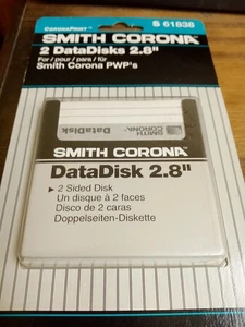 Smith Corona PWP Datadisk (2) Pack S61838 NIB Sealed FREE SHIPPING - Picture 1 of 3