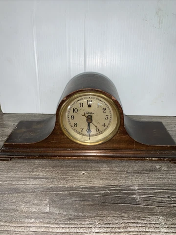 Telechron 1920’s Mantle Clock 13”, Pre-Owned Cover