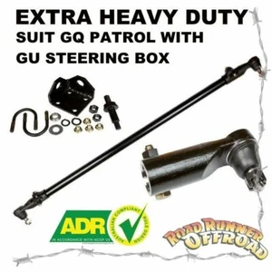 Link Ajustable EXTRA Pesado se adapta a Nissan GQ Patrol para adaptarse a la caja de dirección GU Y61 - Imagen 1 de 2