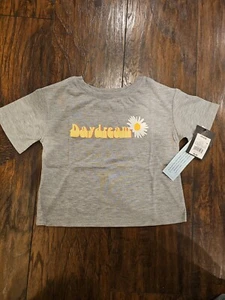 Art Class Youth Girls Gray Daydream Daisy T Shirt Size Xs 4-5 New - Picture 1 of 5