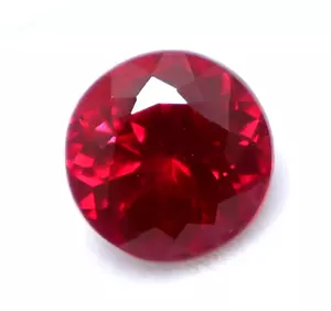 Pigeon Blood Red Natural Ruby Round Cut 8.40 Ct Certified Loose Gemstone - Picture 1 of 7