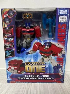 Takara Tomy Transformers One Brave Commander Optimus Prime Action Figure - Picture 1 of 4