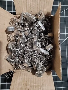 ( LOT OF 25 ) 1/2" - 13 316 STAINLESS STEEL SPRING NUTS FOR UNISTRUT CHANNEL. - Picture 1 of 2