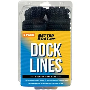 Dock Lines Boat Ropes for Docking 3/8" Line Braided Mooring Marine Rope 15FT - Picture 1 of 32