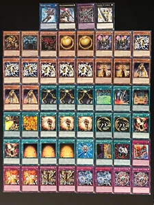 YUGIOH EGYPTIAN GOD DECK- OBELISK- SLIFER- WINGED DRAGON OF RA- SPHERE- DIVINE - Picture 1 of 13