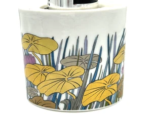 Tolles Rosenthal Tischfeuerzeug Entwurf " Alain Le Foll - Seerosen " - Bild 1 von 8