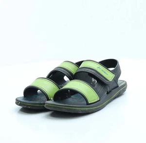 Sandalo Rider Ragazzi Oro Gomma Slip On UK 12 - Foto 1 di 12