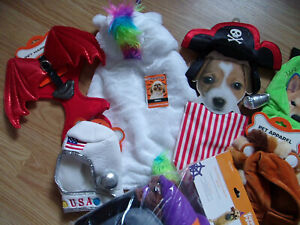 SIMPLY DOG PET Apparel Halloween Costumes/ Hats
