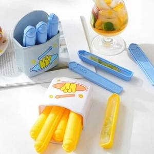 6Pcs Good Luck Sign Ice Cube Mold Magnetic Popsicle Box Reusable Chocolate Mold - Picture 1 of 13