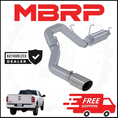 MBRP 4" Single Cat Back Exhaust Fits 2014-2024 Dodge Ram 2500 3500 6.4L - Image 1 of 2