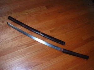 [GN1-02-01-36] Japanese Sword:  Mumei Katana in Koshirae Project Piece
