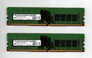 Micron 16GB DDR4 non-ECC MTA16ATF2G64AZ-2G6E1 2666MHz HP PN: 933278-001 - Bild 1 von 3