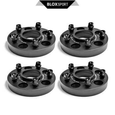 2 25mm + 2 30mm For BMW 3 (E46) 1998-2005 Wheel Spacer 5x120 CB72.5 M12x1.5 Bolt - Image 1 of 4