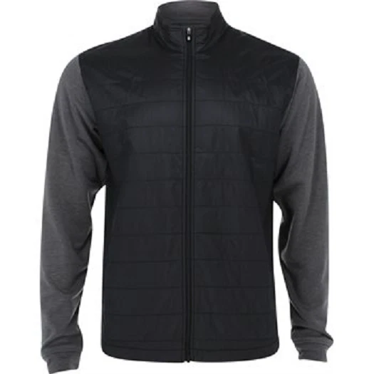 NWT Footjoy Full-Zip Hybrid Golf Jacket, Charcoal / Navy, Large, 25210 - Image 1 of 1