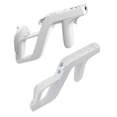 Detachable Zapper Guns for Wii Controller Gaming Control Shooting Guns Grip - Image 1 of 4