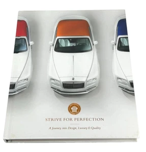 Strive For Perfection Rolls Royce Owners Club Yearbook 2017 Hardcover - Picture 1 of 8