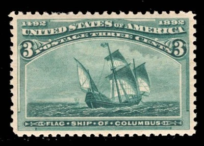 MOMEN: US STAMPS #232 MINT OG NH PSE GRADED CERT XF-SUP 95 LOT #89353 - Image 1 of 3