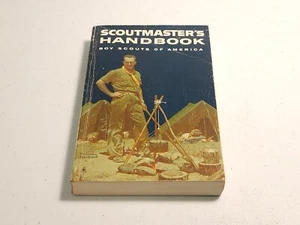 Scoutmaster's Handbook 1962 Boy Scouts of America Book Norman Rockwell Cover - Picture 1 of 9