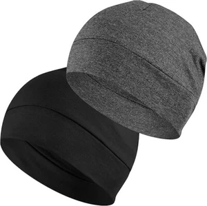 Skull Cap Herren Damen Dünne Mütze Baumwolle Schlafmütze Chemo Mütze Leichte Atm - Bild 1 von 6