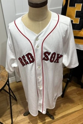 Majestic Auténtico MLB Boston Red Sox #38 Curt Schilling MLB Jersey Para Hombres 54 Foto 1 de 4