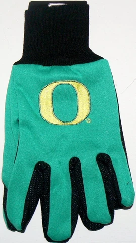Oregon Ducks Two-Tone Utility/Work Gloves Cover